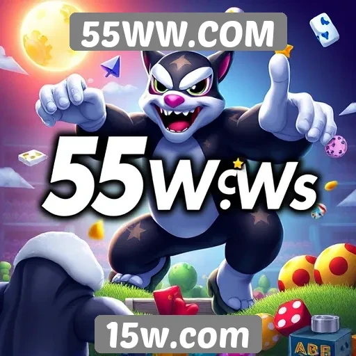 Opcões de jogos e diversidade no 55WW COM